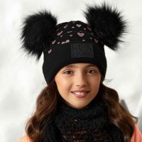 AJS Žieminė kepurė mergaitei (52-56 cm) 502